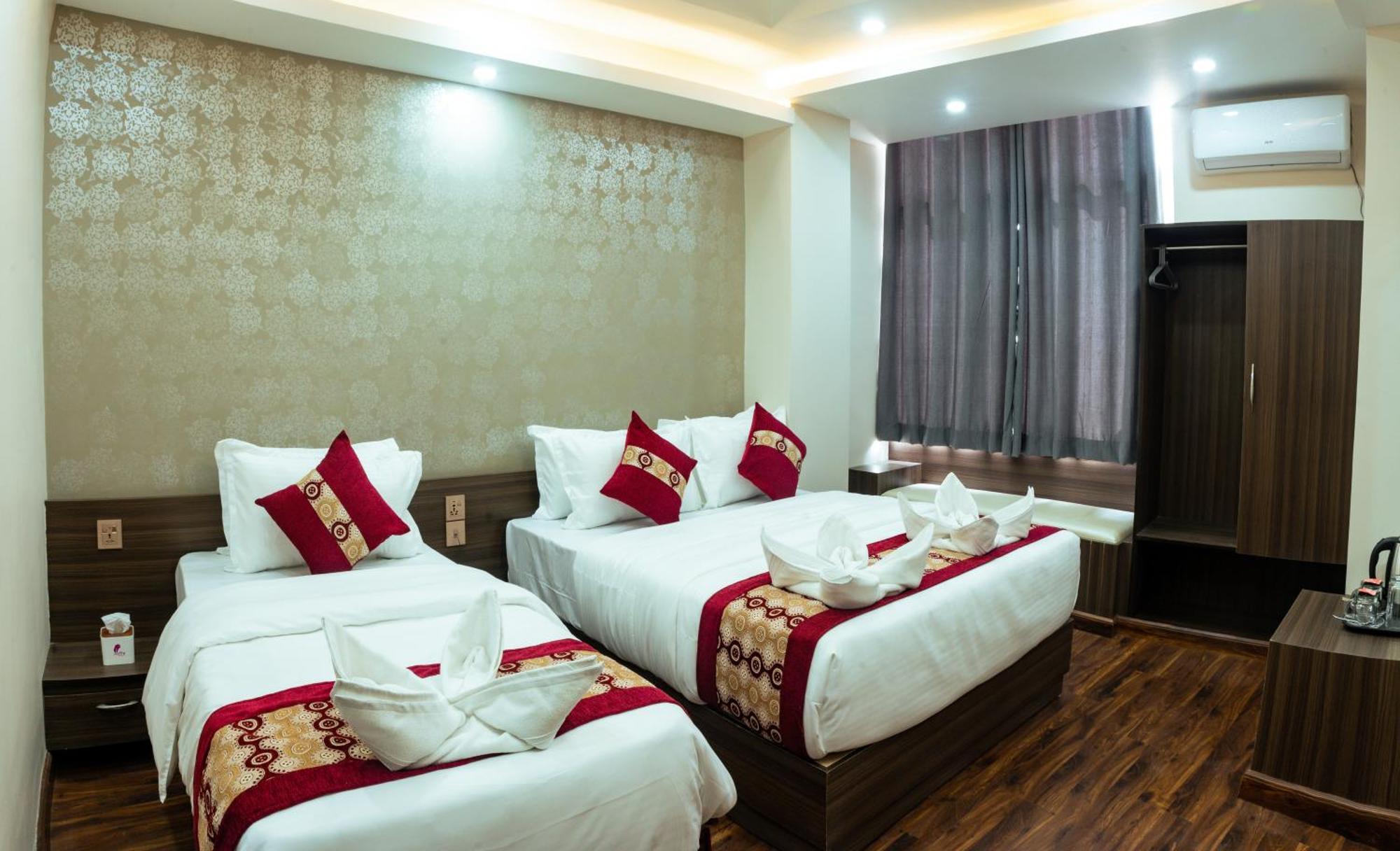 Kusum Airport Hotel Káthmándú Exteriér fotografie