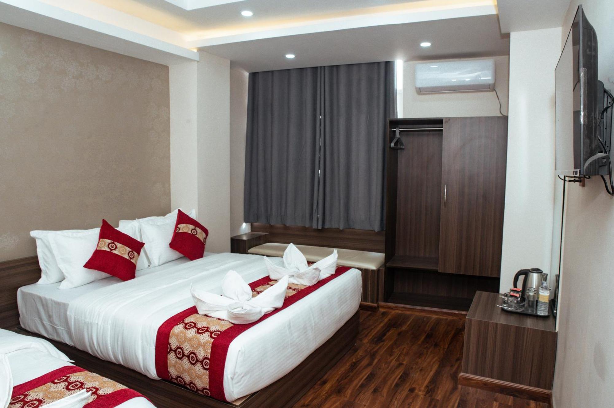 Kusum Airport Hotel Káthmándú Exteriér fotografie
